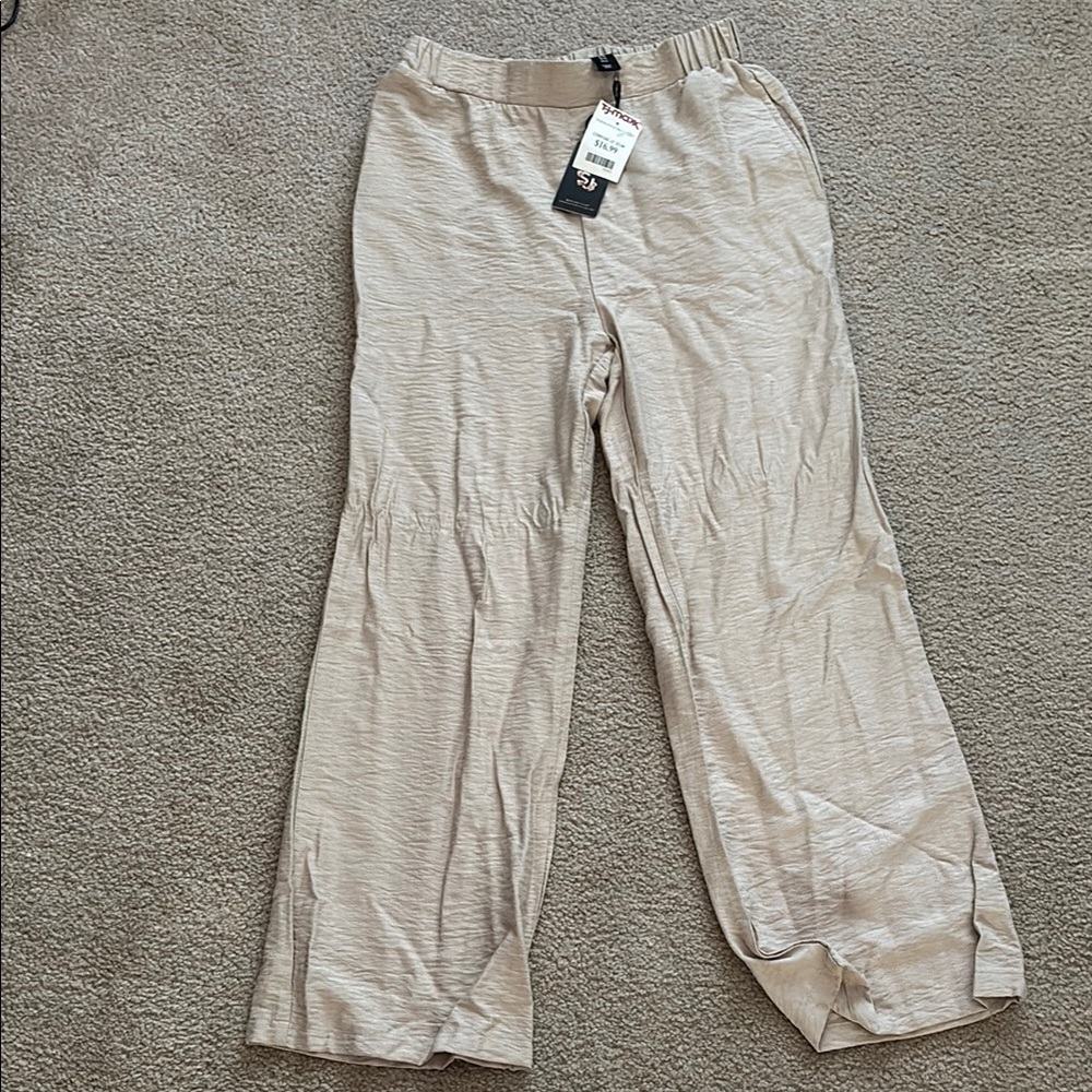 Sincerely Jules Light Tan Pants size medium